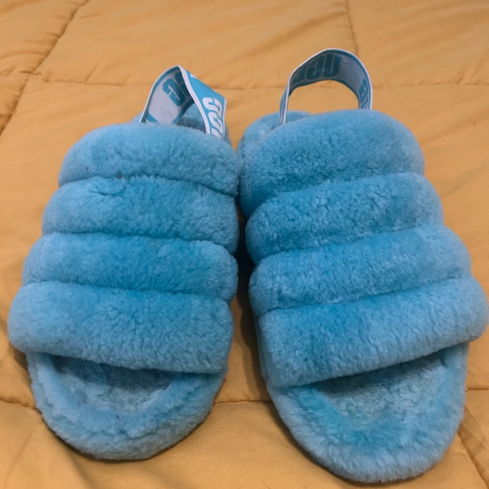 UGG Aqua Fluff Yeah Slide Slippers